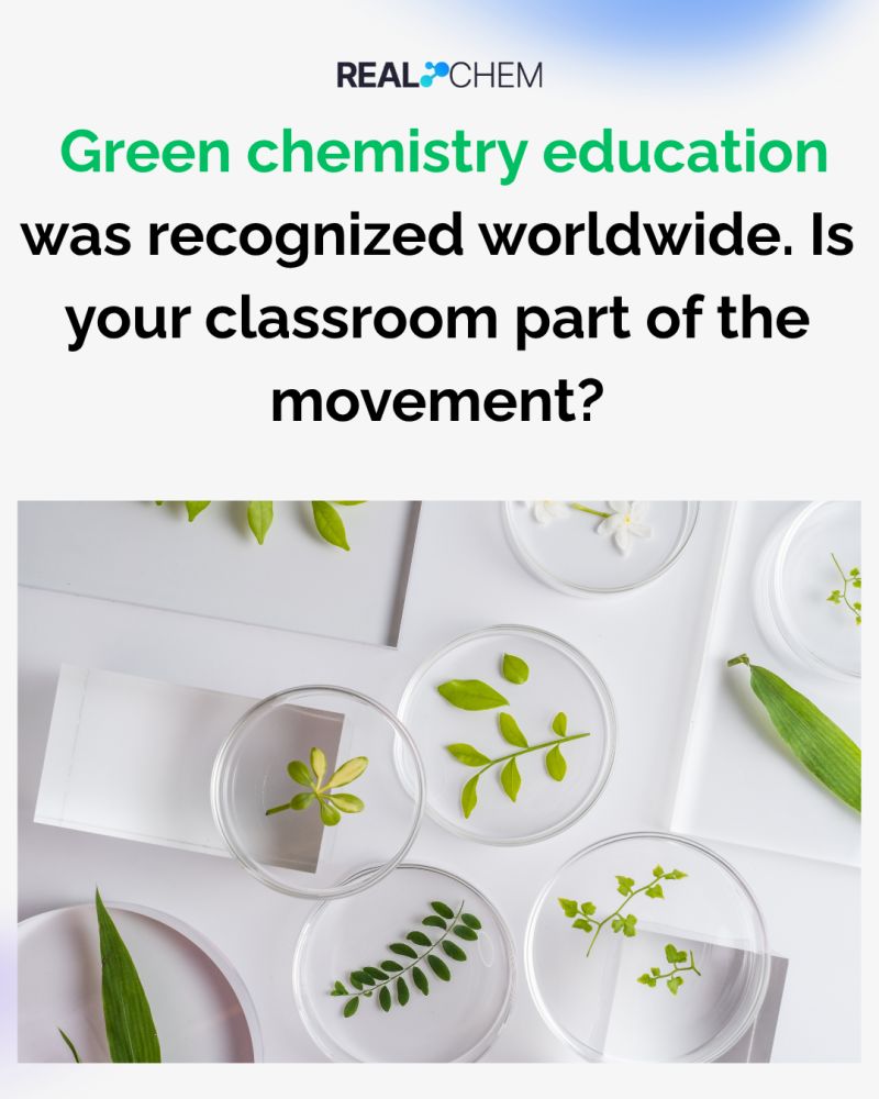 Featured image for the article: Big news in chemistry education today. 🌱 Beyond Benign just…
